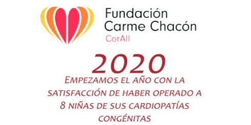 satisfacción de haber operado a 8 niñas
